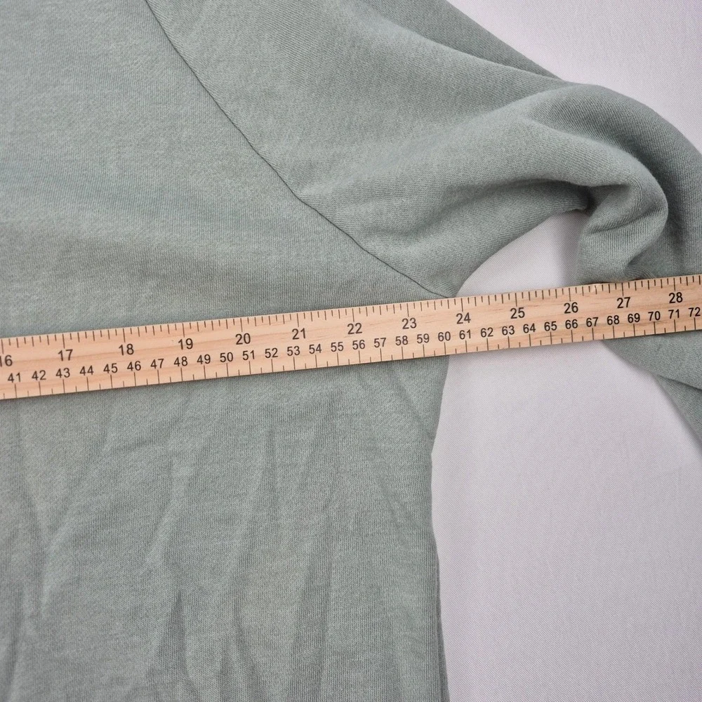 Independent Trading Company Hoodie Womens 2XL Green Long Sleeve Sweatshirt - Picture 6 of 10